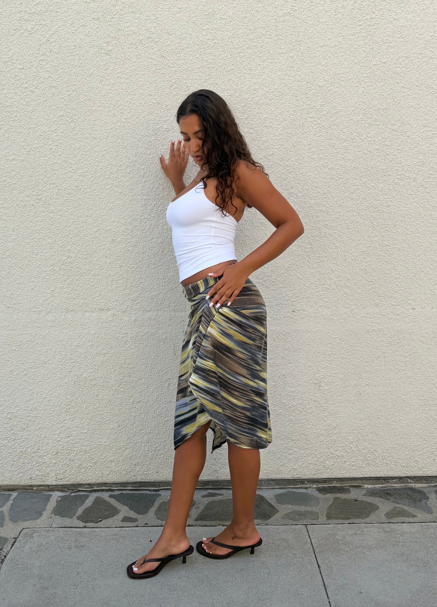 N'DEA MIDI SKIRT