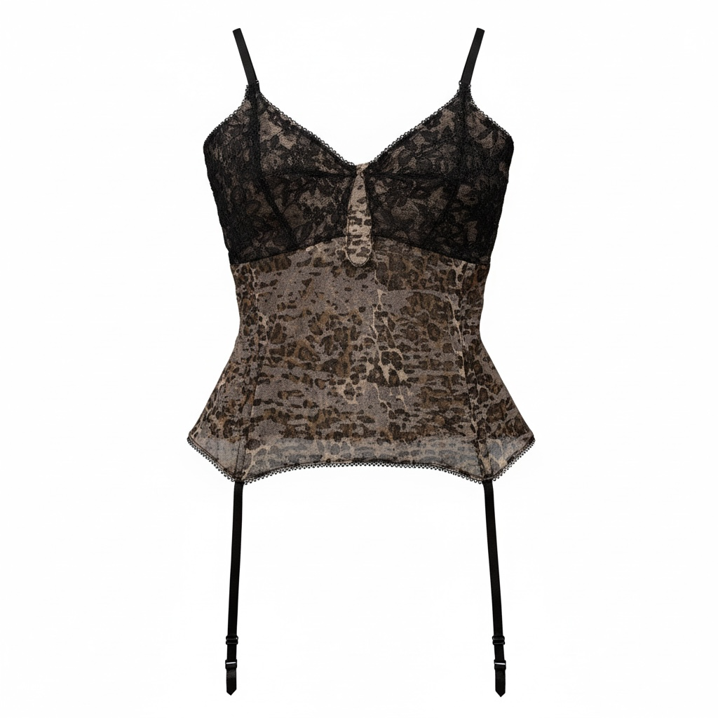 IMANI CHEETAH CAMI TOP