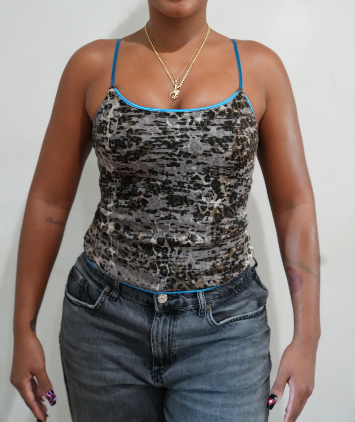 CHEETAH GIRL TANK TOP